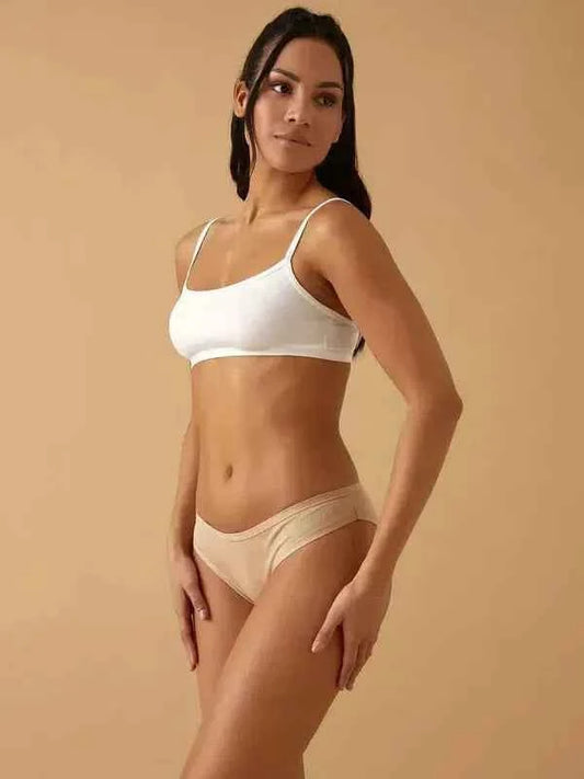 Confezione da 3 slip donna a vita bassa Jadea elasticizzato 785