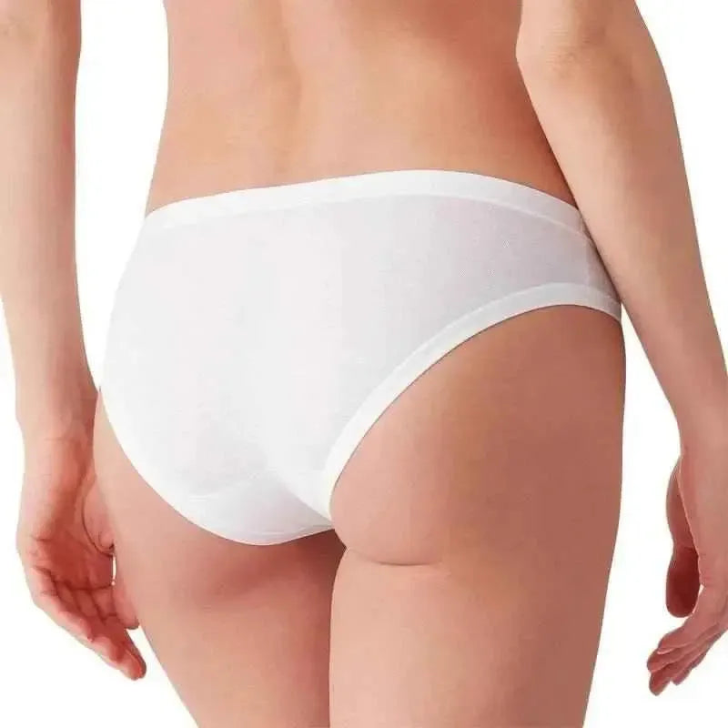 Confezione da 3 slip donna a vita bassa in cotone bielastico Cotonella 3362