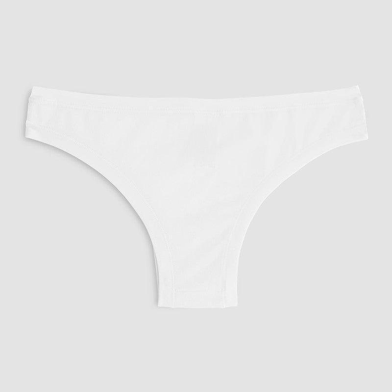 Confezione da 3 slip donna brasiliana in cotone bielastico Cotonella GD139