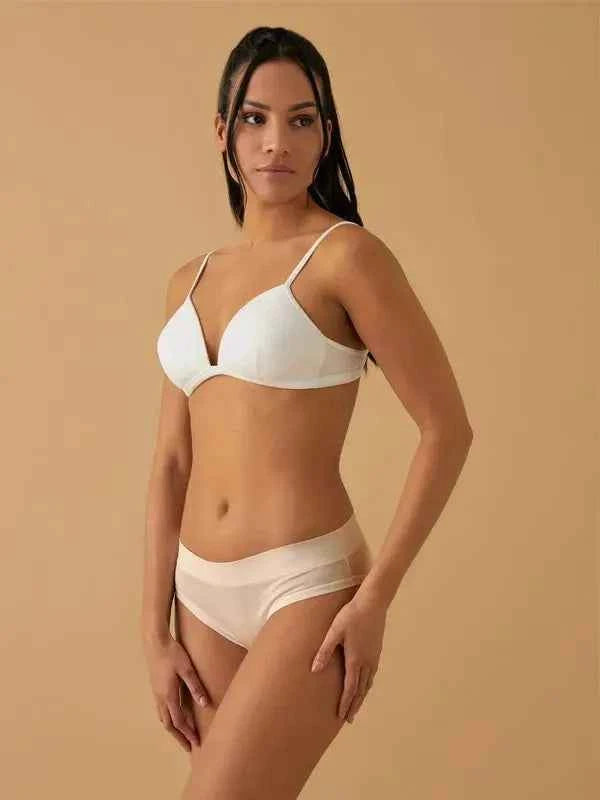 Confezione da 3 slip donna con elastico alto Jadea 503