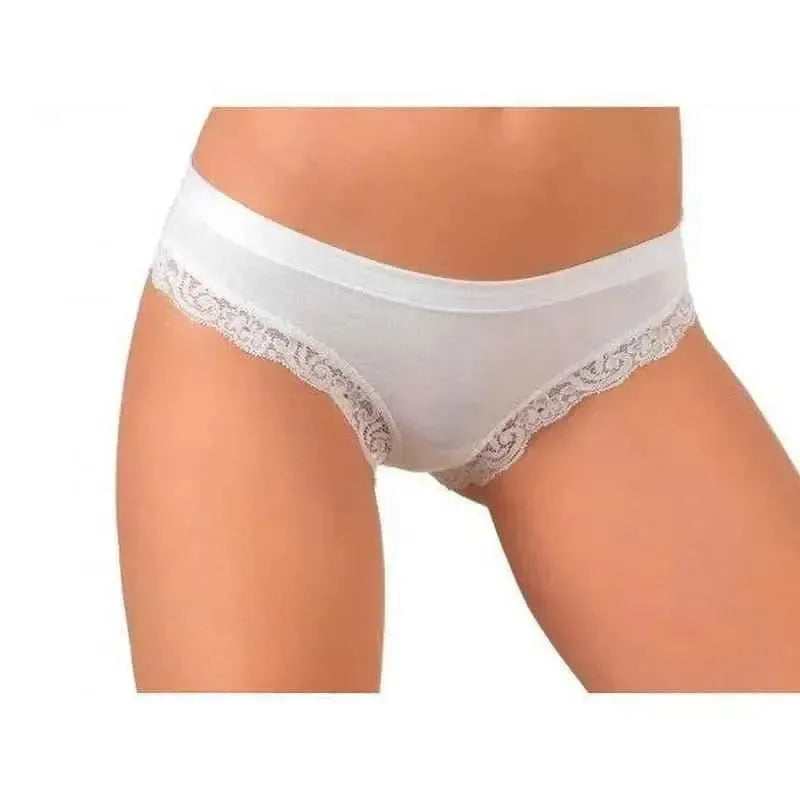 Confezione da 3 slip donna in pizzo Jadea motivo floreale 518
