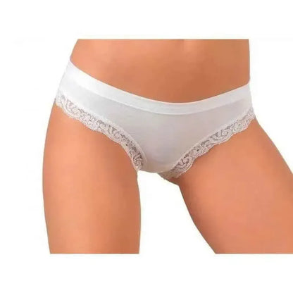 Confezione da 3 slip donna in pizzo Jadea motivo floreale 518