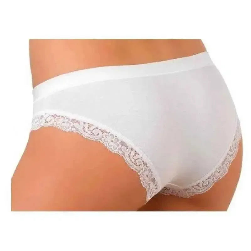 Confezione da 3 slip donna in pizzo Jadea motivo floreale 518
