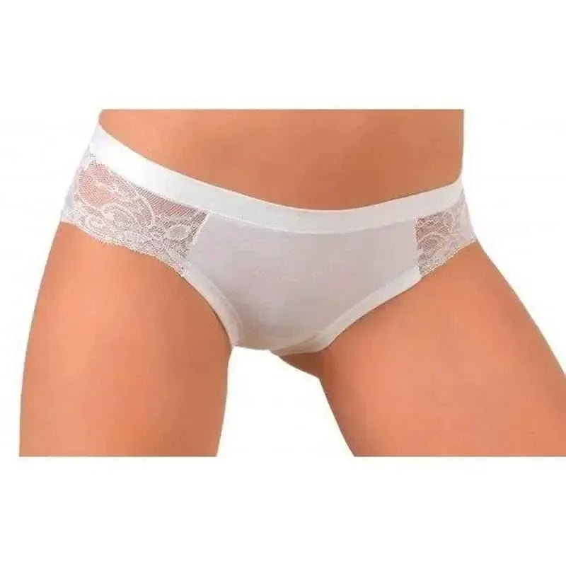 Confezione da 3 slip donna in pizzo Jadea motivo floreale 520