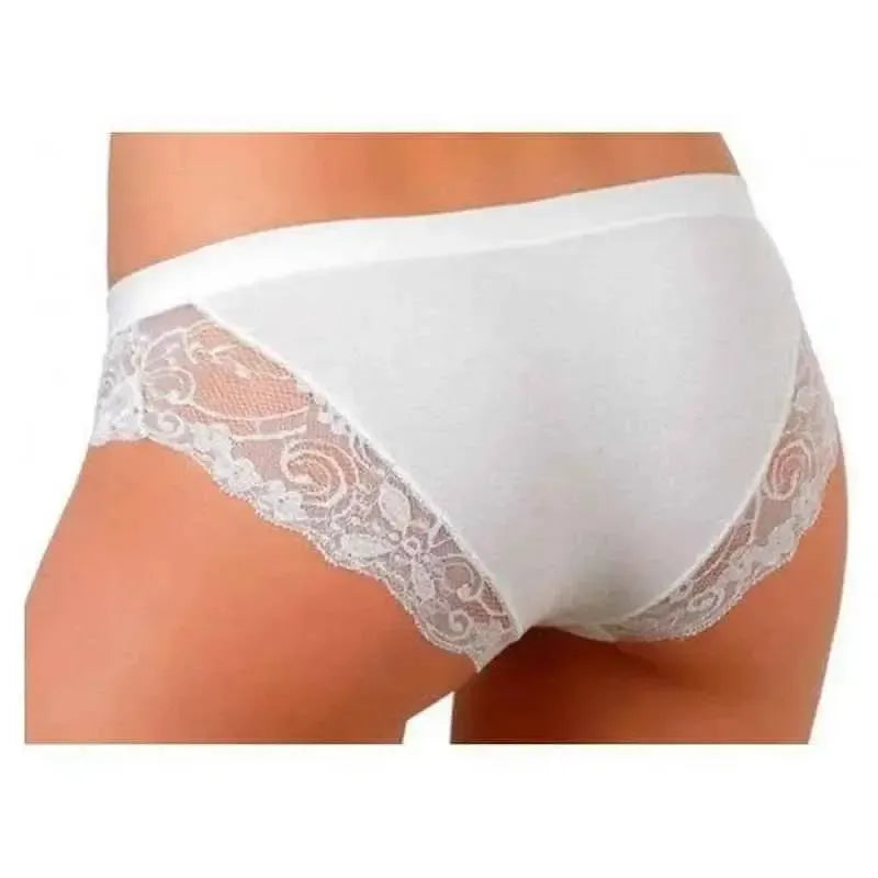 Confezione da 3 slip donna in pizzo Jadea motivo floreale 520