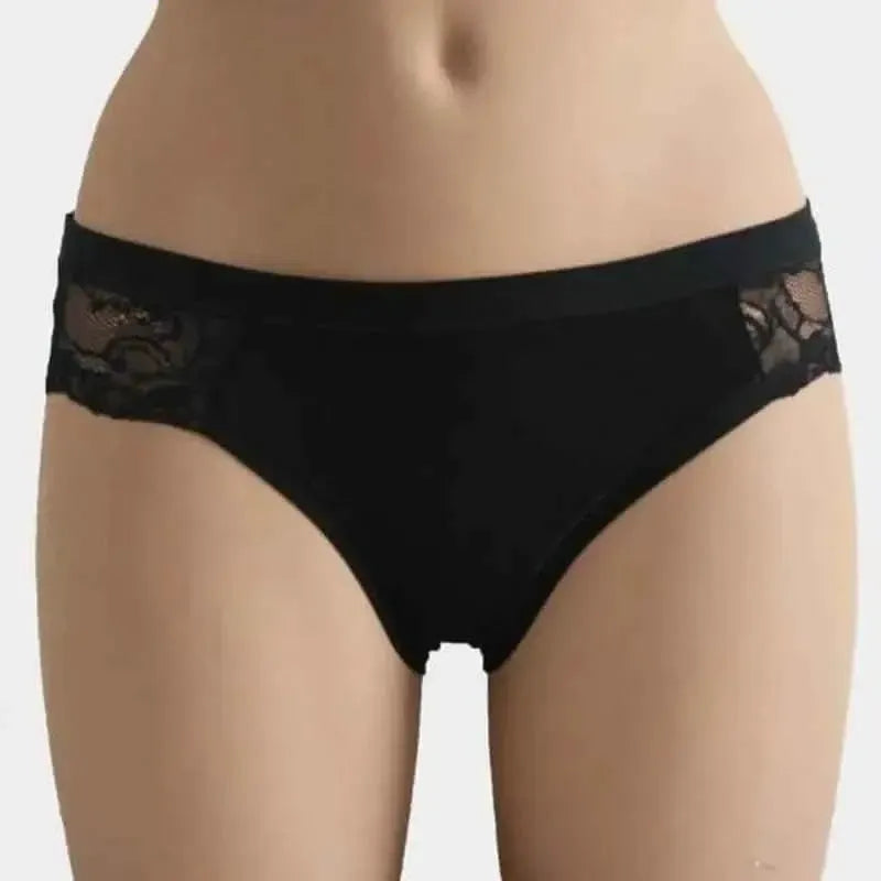 Confezione da 3 slip donna in pizzo Jadea motivo floreale 520