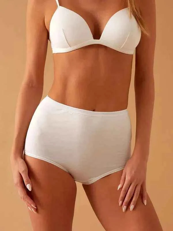 Confezione da 3 slip donna modello Culotte Jadea cotone rasato 05