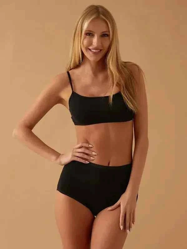 Confezione da 3 slip donna modello Culotte Jadea cotone rasato 05