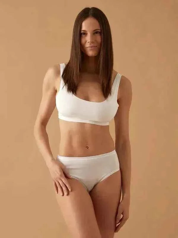 Confezione da 3 slip donna modello Midi Jadea cotone bielastico 7002