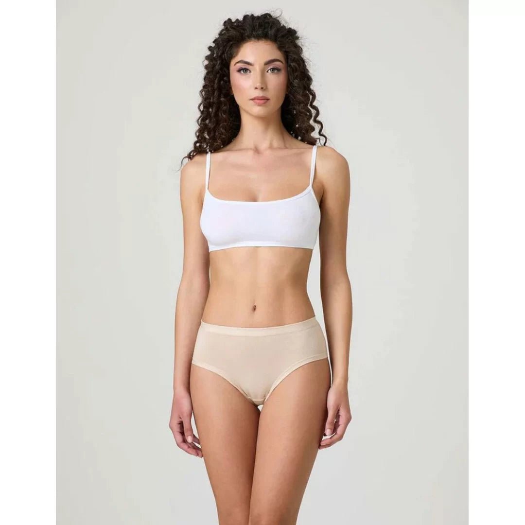 Confezione da 3 slip donna modello Midi Jadea elasticizzato 786