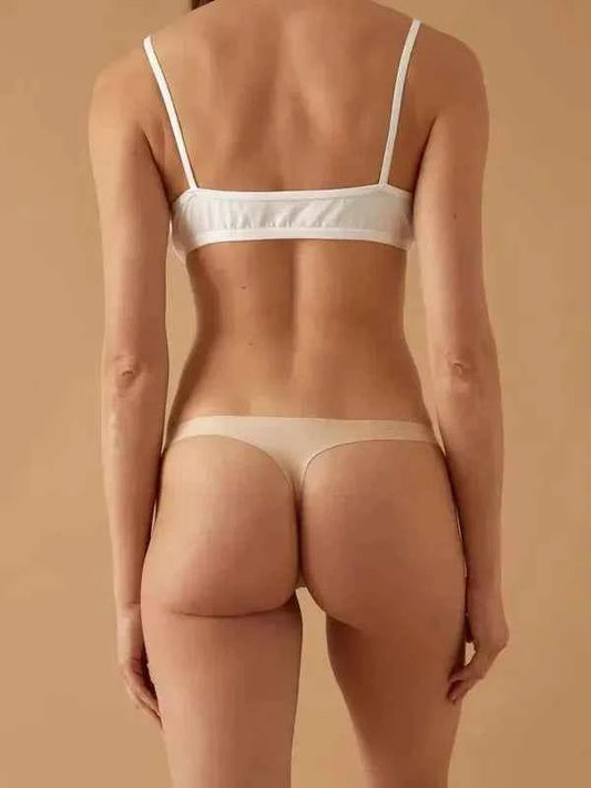 Confezione da 3 slip donna modello perizoma Jadea taglio laser 8002