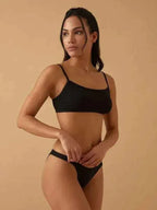 Confezione da 3 slip donna modello tanga Jadea 507