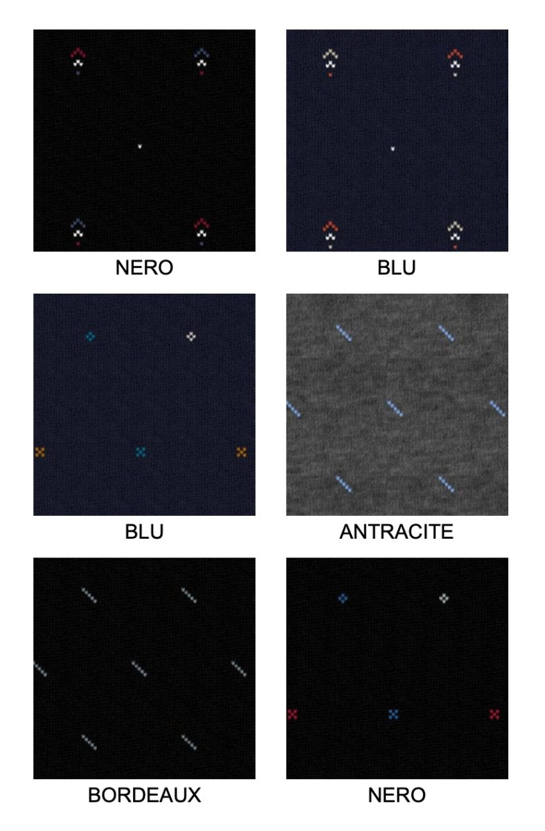 Confezione da 6 paia calze lunghe caldo cotone Meritex 1280 Rain