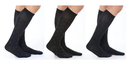 Confezione da 6 paia calze lunghe caldo cotone Meritex 1280 Rain