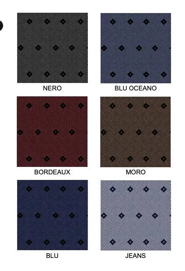 Confezione da 6 paia calze lunghe caldo cotone Meritex 1722 Dots