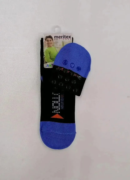 Confezione da 6 paia di calze antiscivolo bambino Meritex cotone 8001