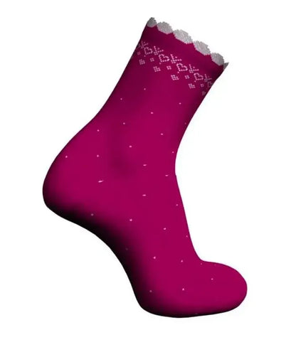 Confezione da 6 paia di calze bambina corte Meritex caldo cotone 4531 Pretty