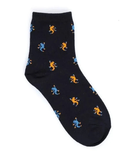 Confezione da 6 paia di calze bambino lunghe Meritex caldo cotone 4028 Geko