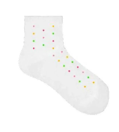 Confezione da 6 paia di calze corte bambina Meritex cotone 7584