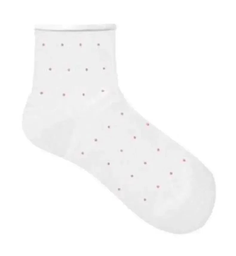 Confezione da 6 paia di calze corte bambina Meritex cotone 7589