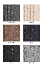 Confezione da 6 paia di calze lunghe uomo in soft cashmere a costa Meritex 1506 Bouclé