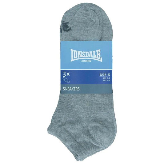 Confezione da 6 paia di calze in cotone Lonsdale LNS32