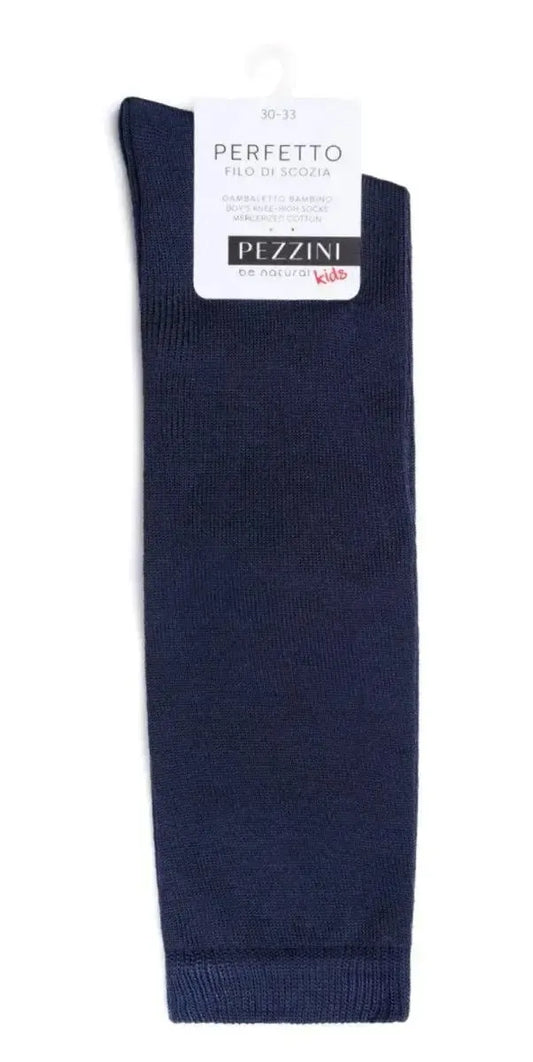 Confezione da 6 paia di calze lunghe unisex bambino bambina in filo di Scozia Pezzini BGB-PERFETTO