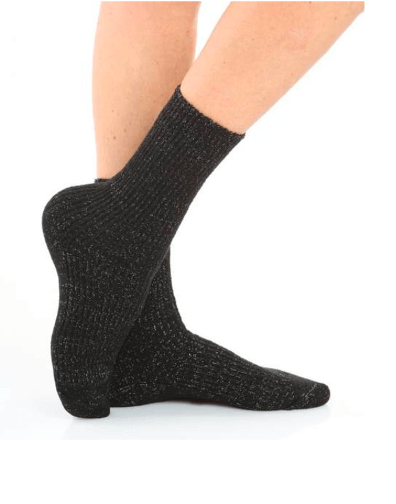 Confezione da 6 paia di calze midi donna a coste in coral Meritex 418 Midi Gold