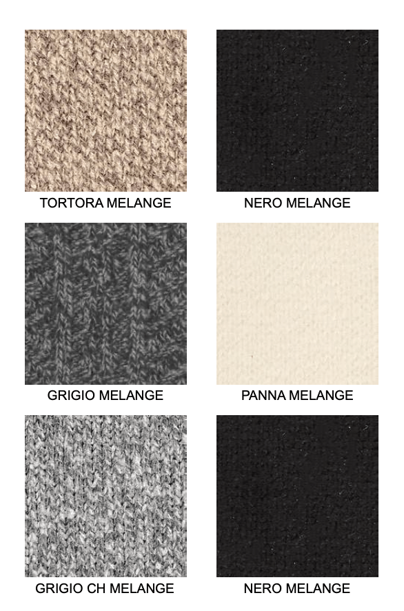 Confezione da 6 paia di calze midi donna a coste in coral Meritex 426 Midi Genny