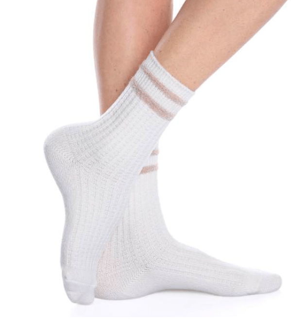 Confezione da 6 paia di calze midi donna a coste in coral Meritex 426 Midi Genny