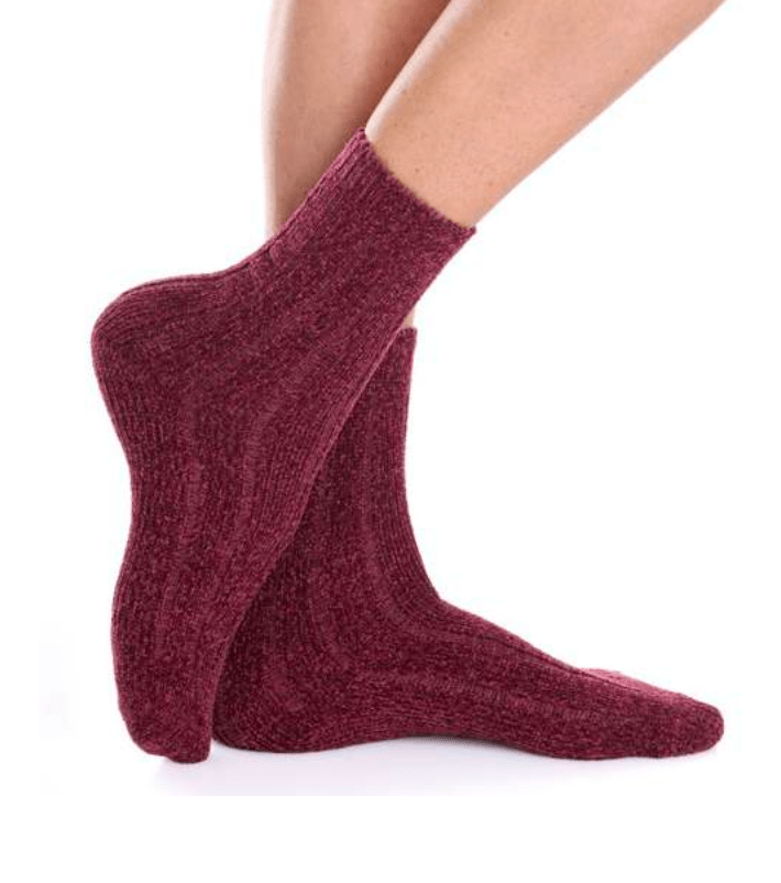 Confezione da 6 paia di calze midi donna a coste in coral Meritex 430 Midi Cozy