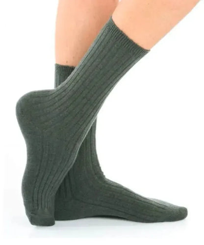Confezione da 6 paia di calze midi donna in soft cashmere a costa Meritex 451 Costa