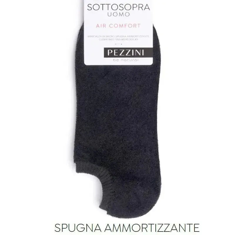 Confezione da 6 paia di calze minicalza sottosopra Pezzini Invisibile MCZ-601