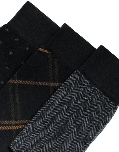 Confezione da 6 paia di calze uomo corte in caldo cotone Pezzini Be Natural Trendy UCZ-PAI2301
