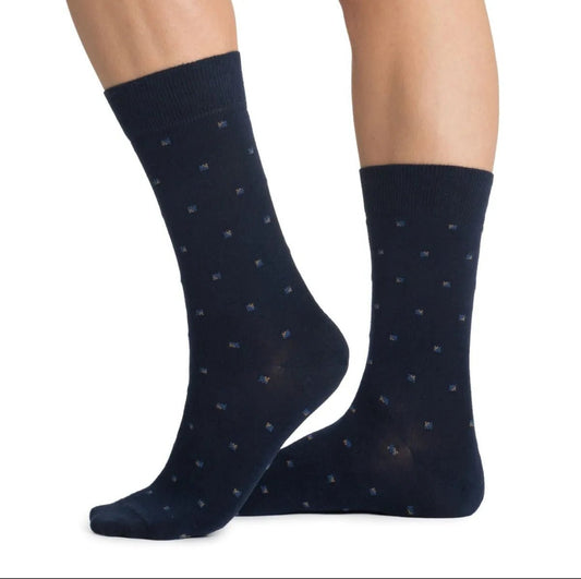 Confezione da 6 paia di calze uomo lunghe in caldo cotone Pezzini Be Natural Trendy UGB-PAI2402