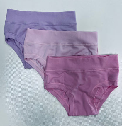Confezione da 6 slip bambina in cotone bielastico Alvada B1906
