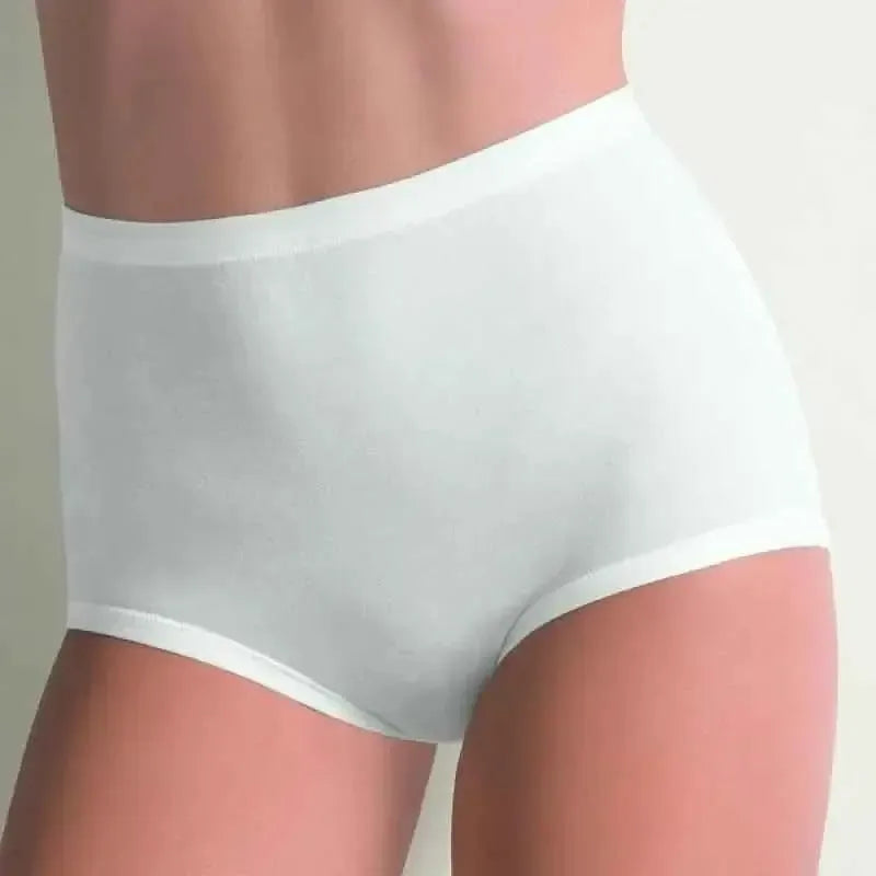 Confezione di 2 slip culotte Cotonella per donna modello Maxi in cotone bielastico GD107