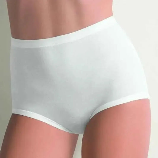 Confezione di 2 slip culotte Cotonella per donna modello Maxi in cotone bielastico GD107
