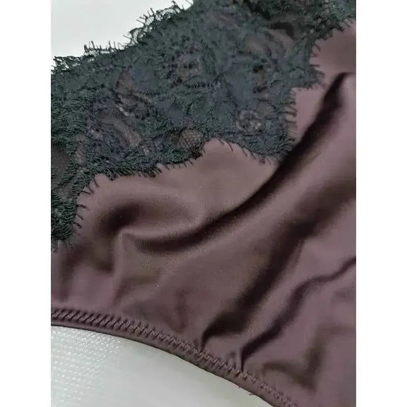 Coordinato Donna Lormar Push Up Plunge con Scollatura Profonda Soft Touch + Slip 1595