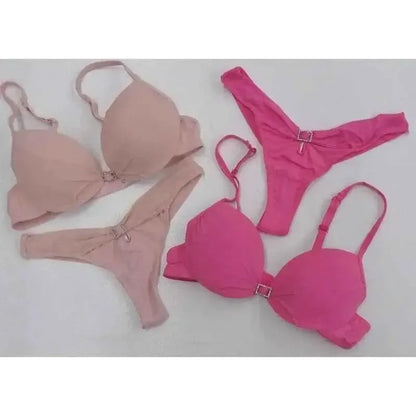 Coordinato donna Altaluna push-up con perizoma 6013