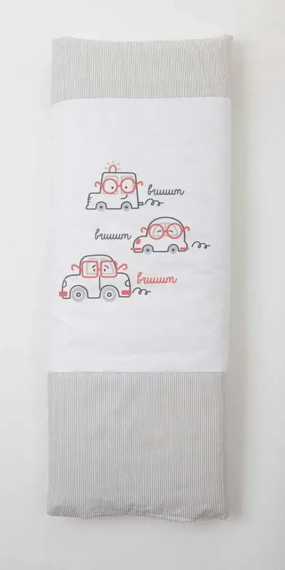 Coordinato piumone e lenzuola culla carrozzina Neonati Gary Q73416