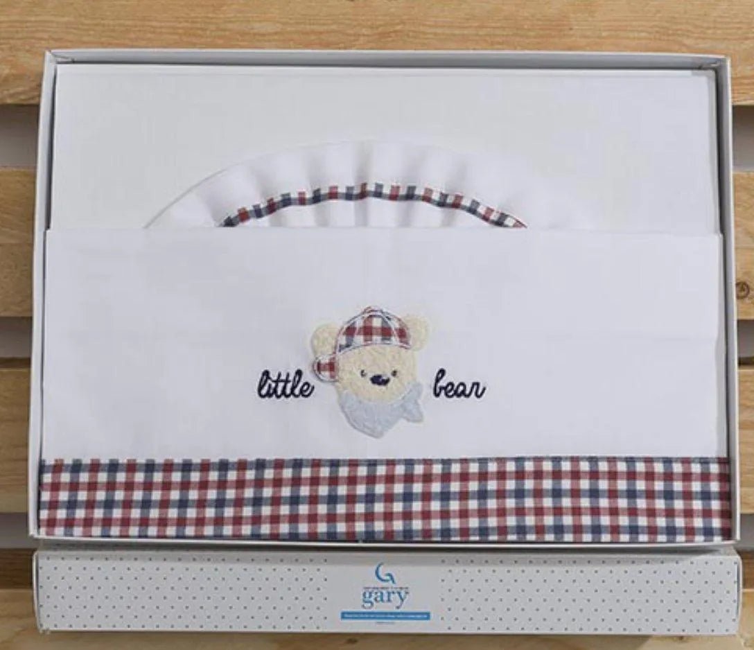 Coordinato piumone e lenzuola culla carrozzina Neonati Gary S73405