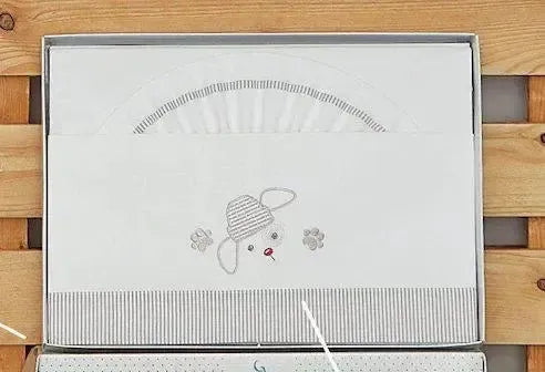 Coordinato piumone e lenzuola culla carrozzina Neonati Gary S73408
