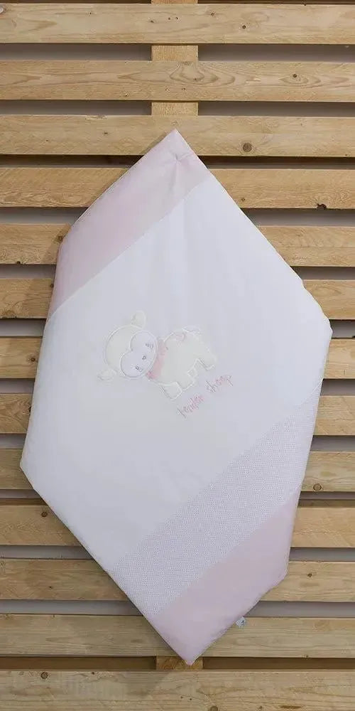 Coordinato piumone e lenzuola culla carrozzina Neonati Gary S73426
