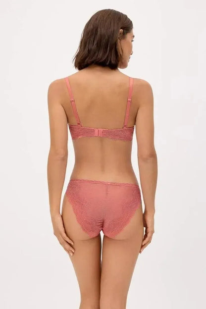Coordinato reggiseno balconcino con ferretto e slip Ysabel Mora 10839