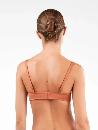 Coordinato reggiseno balconette con ferretto e brasiliana Gisela 10128