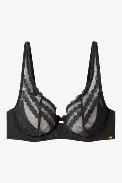 Coordinato reggiseno balconette con ferretto e brasiliana Gisela 10128