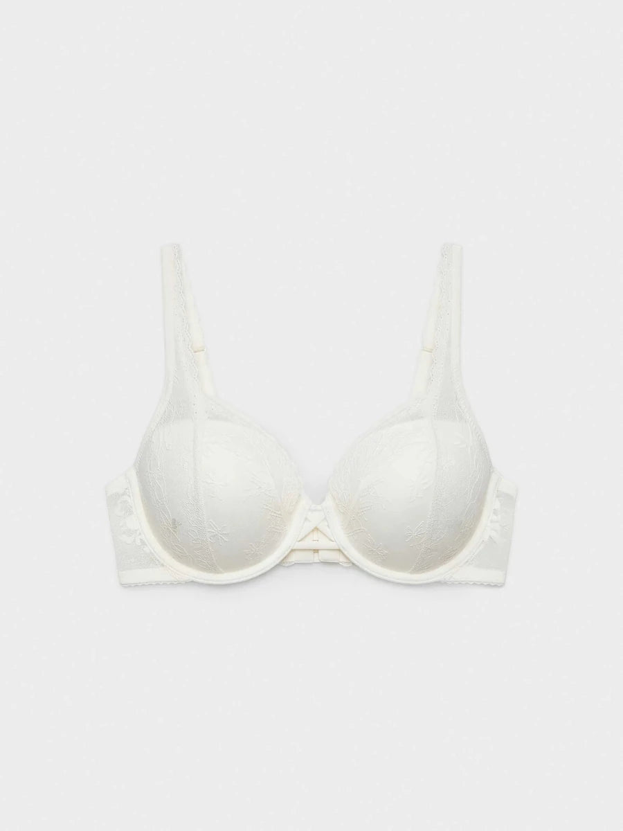 Coordinato reggiseno balconette con ferretto e slip Gisela 10163