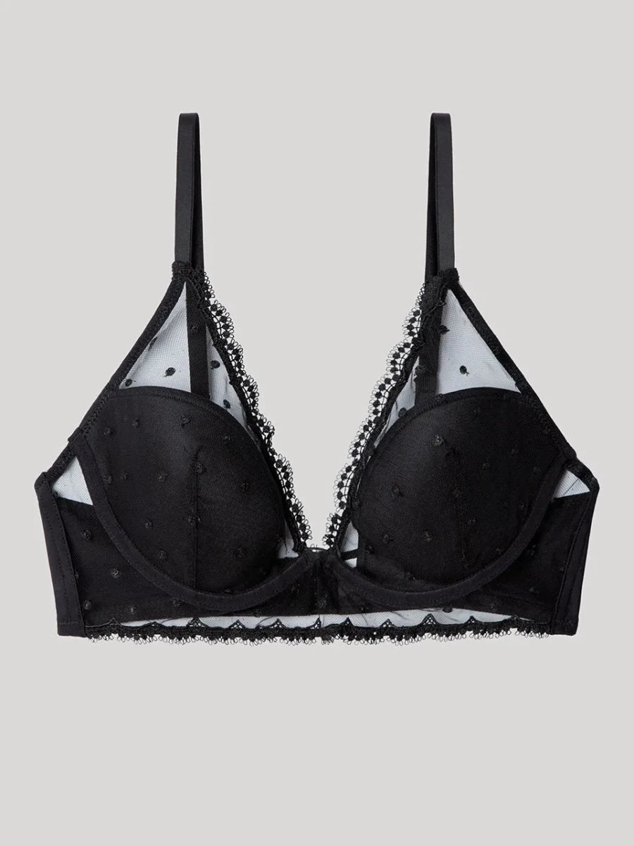 Coordinato reggiseno bralette con ferretto e brasiliana Gisela 10130