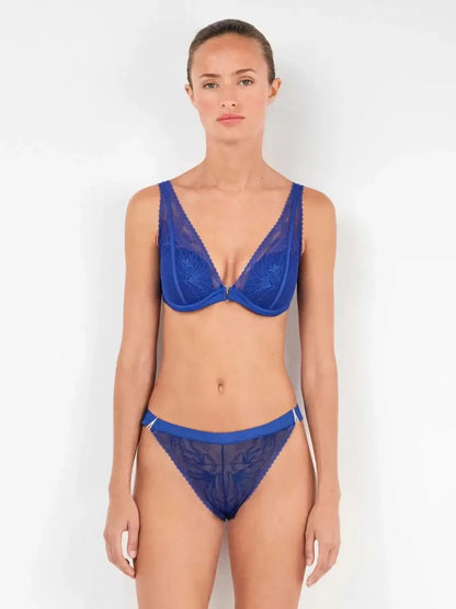 Coordinato reggiseno bralette con ferretto e slip Gisela 10124